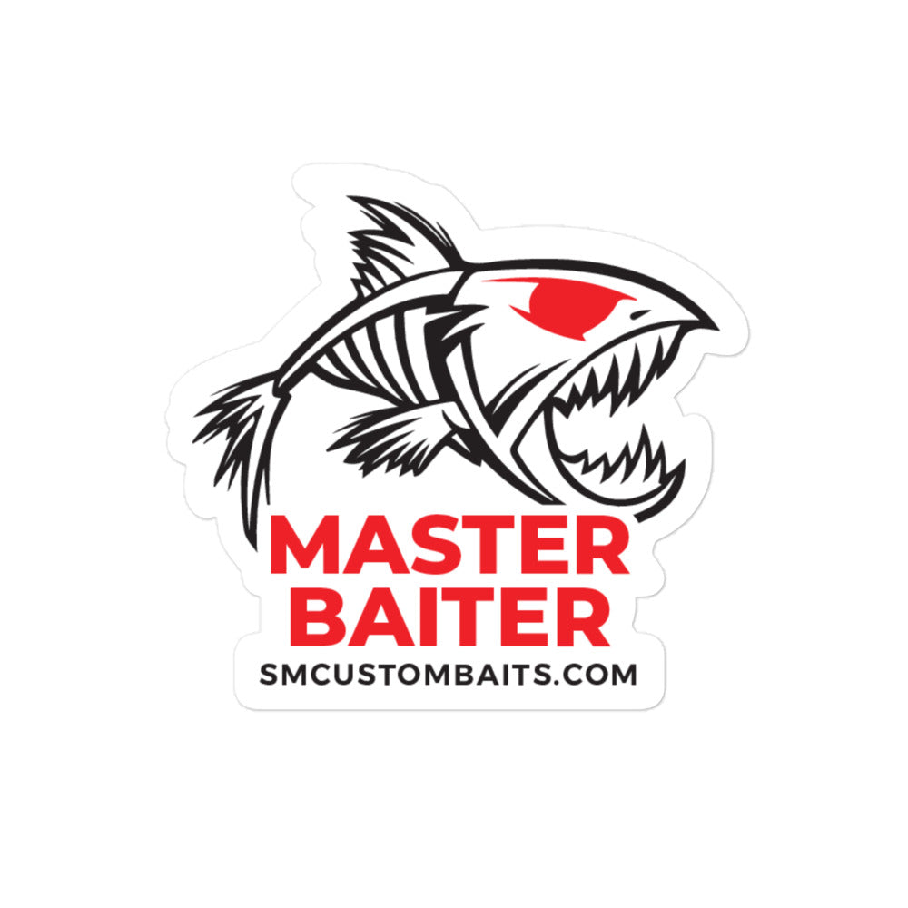 Master Baiter Sticker – S&M Custom Baits