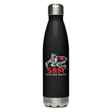 Load image into Gallery viewer, S&amp;M Custom Baits Stainless Steel Water Bottle
